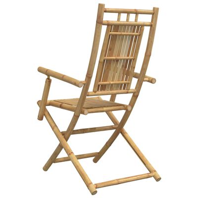 vidaXL Tuinstoelen 6 st inklapbaar 53x66x99 bamboe