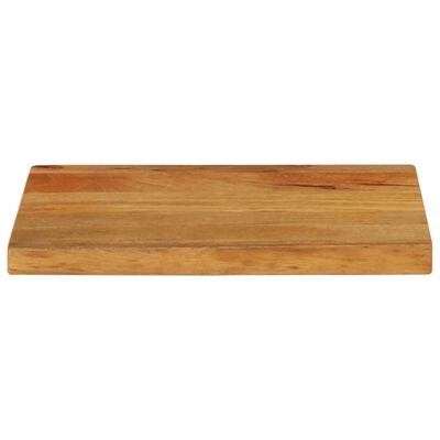 vidaXL Tafelblad met natuurlijke rand 60x20x2,5 cm massief mangohout