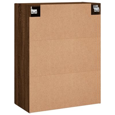 vidaXL Hangkast 69,5x34x90 cm bruin eikenkleur