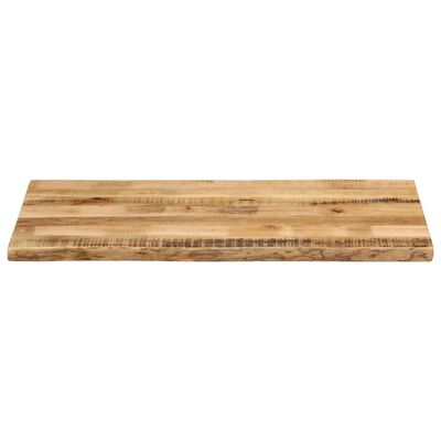 vidaXL Tafelblad met natuurlijke rand 110x60x3,8 cm massief mangohout