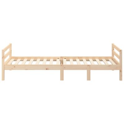 vidaXL Bedframe zonder matras massief grenenhout 90x200 cm