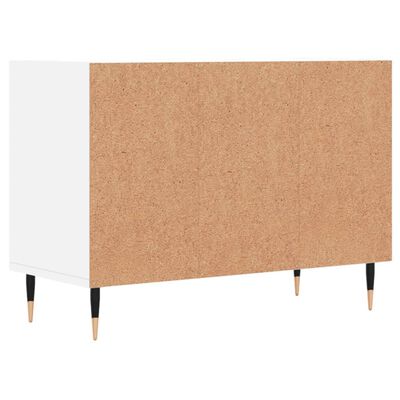 vidaXL Tv-meubel 69,5x30x50 cm bewerkt hout wit