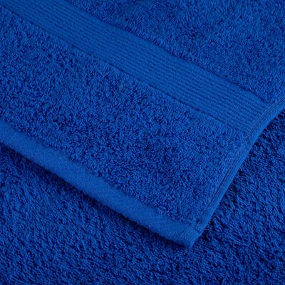 vidaXL 8-delige Handdoekenset SOLUND 600 g/m² blauw