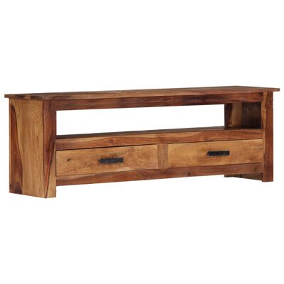 vidaXL Tv-meubel 118x30x40 cm massief hout