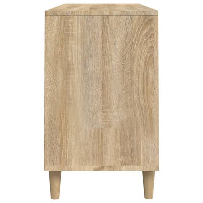 vidaXL Schoenenkast 102x36x60 cm bewerkt hout sonoma eikenkleurig