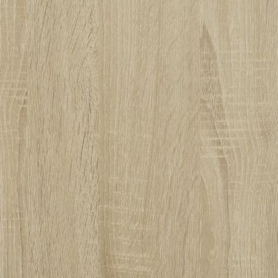 vidaXL Plantenstandaards 2 st 30x30x80 cm bewerkt hout sonoma eiken