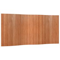 vidaXL Kamerscherm 165x400 cm bamboe bruin