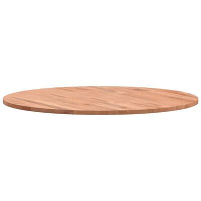 vidaXL Tafelblad rond Ø70x1,5 cm massief beukenhout