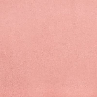 vidaXL Bankje 70x30x30 cm fluweel roze