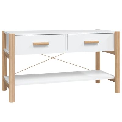 vidaXL Tv-meubel 82x38x45 cm bewerkt hout wit