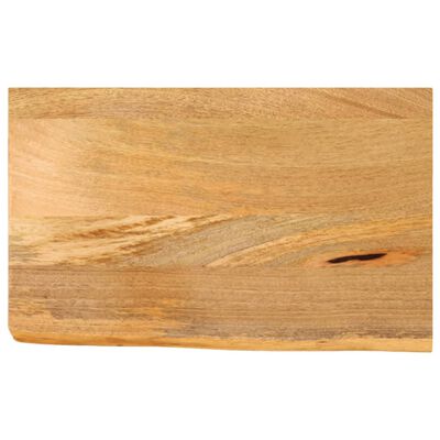 vidaXL Tafelblad met natuurlijke rand 60x20x2,5 cm massief mangohout