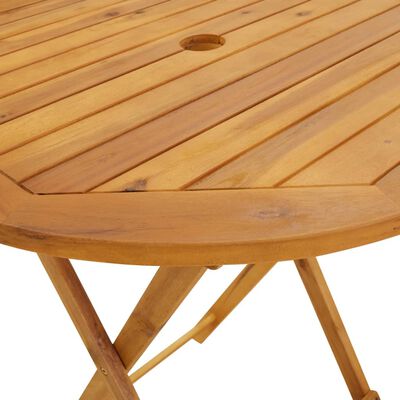 vidaXL 3-delige Bistroset poly rattan en massief hout zwart