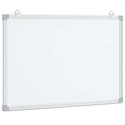 vidaXL Whiteboard magnetisch 40x30x1,7 cm aluminium