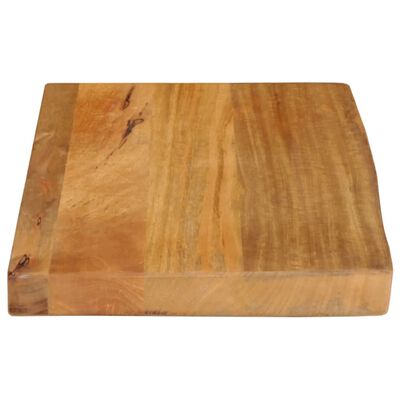 vidaXL Tafelblad met natuurlijke rand 60x20x2,5 cm massief mangohout