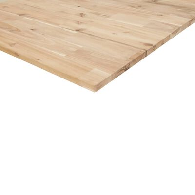 vidaXL Tafelblad rechthoekig 80x50x2 cm massief acaciahout