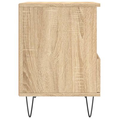 vidaXL Nachtkastjes 2 st 40x35x50 cm sonoma eikenkleurig