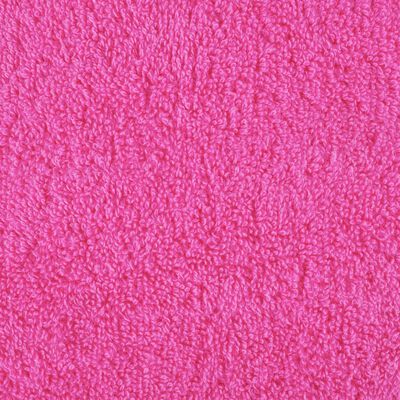 vidaXL 8-delige Handdoekenset SOLUND 600 g/m² roze