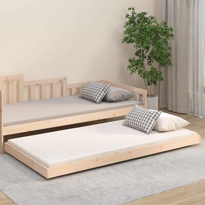 vidaXL Bedframe zonder matras massief grenenhout 90x200 cm