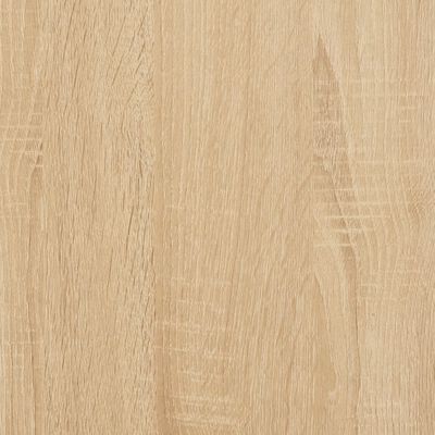 vidaXL Boekenkast 5-laags 60,5x24x166,5 cm bewerkt hout sonoma eiken