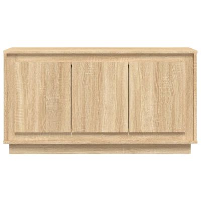 vidaXL Dressoir 102x35x55 cm bewerkt hout sonoma eikenkleurig