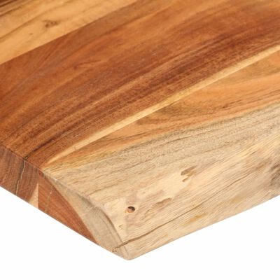 vidaXL Tafelblad rechthoekig natuurlijke rand 120x60x3,8 cm acaciahout