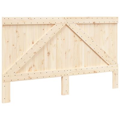 vidaXL Hoofdbord 180x104 cm massief grenenhout