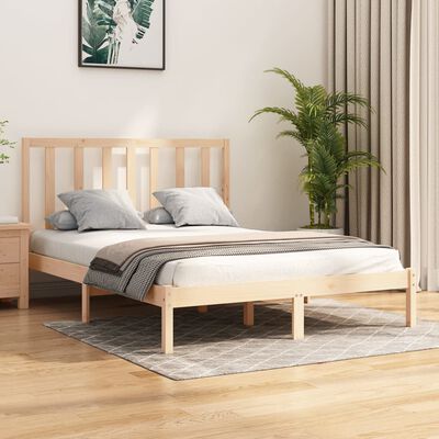 vidaXL Bedframe massief grenenhout 160x200 cm