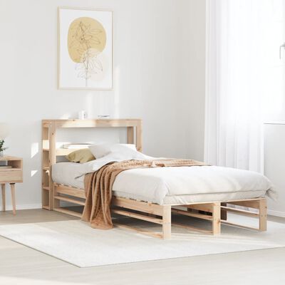 vidaXL Bedframe zonder matras massief grenenhout 100x200 cm