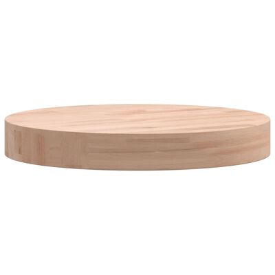 vidaXL Tafelblad rond Ø30x4 cm massief beukenhout