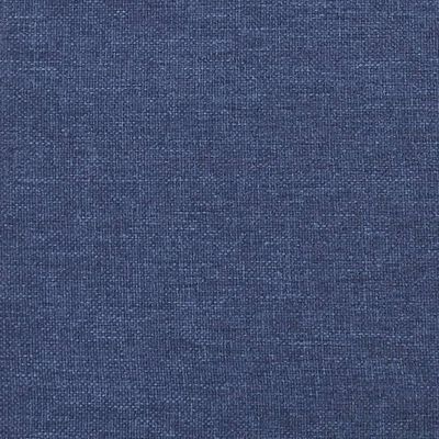 vidaXL Hoofdborden 2 st 72x5x78/88 cm stof blauw