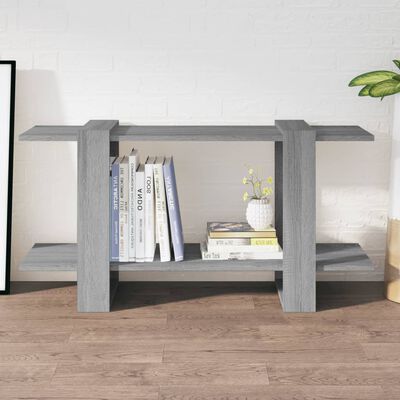 vidaXL Boekenkast 100x30x51 cm bewerkt hout grijs sonoma eiken