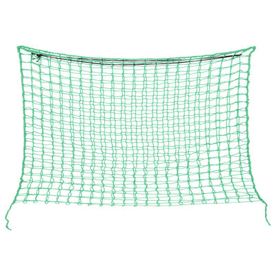 vidaXL Hooinetten 2 st 90x60 cm rechthoekig polypropeen groen