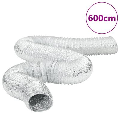 vidaXL Ventilatieslang Ø10 cm 6 m aluminium