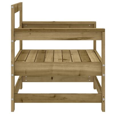 vidaXL Tuinstoelen 2 st geïmpregneerd hout