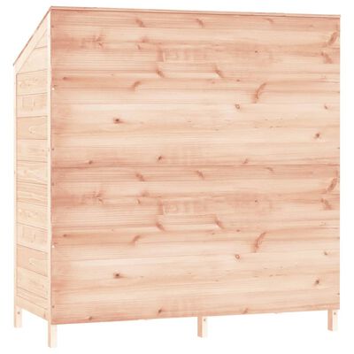 vidaXL Tuinschuur 102x52x112 cm massief vurenhout