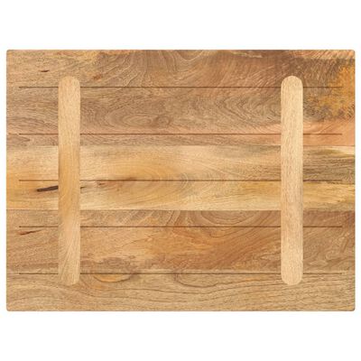 vidaXL Tafelblad rechthoekig 90x60x3,8 cm massief mangohout