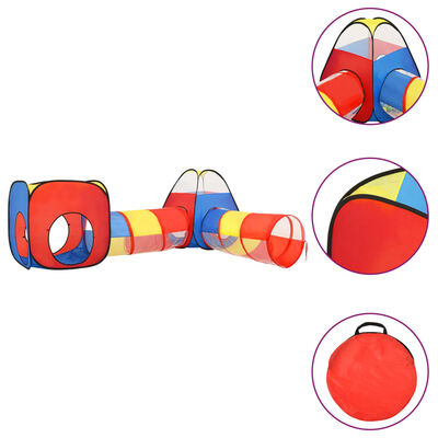 vidaXL Kinderspeeltent 190x264x90 cm meerkleurig