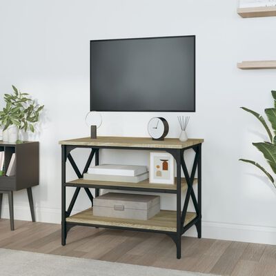 vidaXL Tv-meubel 60x40x50 cm bewerkt hout sonoma eikenkleurig