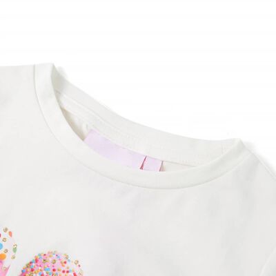 Kindershirt 140 ecru