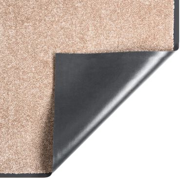 vidaXL Deurmat 80x120 cm beige