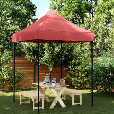 vidaXL Partytent inklapbaar pop-up 200x200x306 cm bordeauxrood