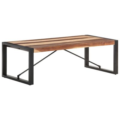 vidaXL Salontafel 120x60x40 cm massief hout