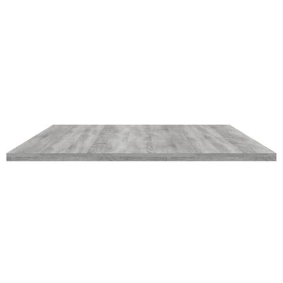 vidaXL Wandschappen 4 st 100x50x1,5 cm bewerkt hout grijs sonoma eiken