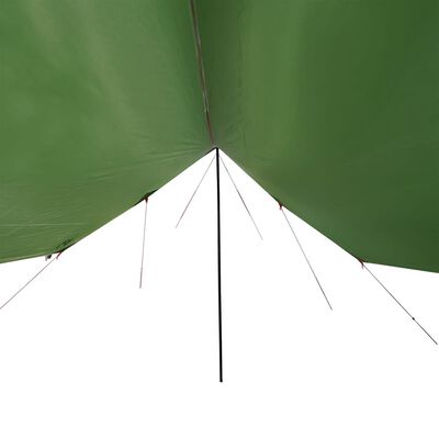 vidaXL Kampeerluifel waterdicht 460x305x210 cm groen