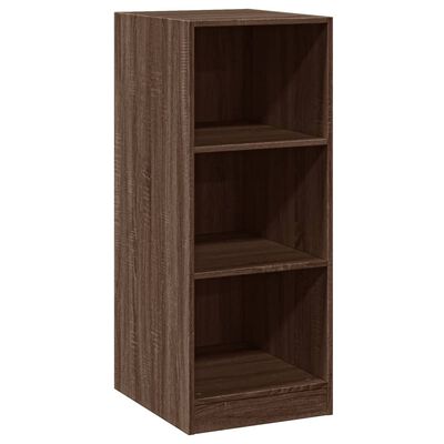 vidaXL Kledingkast 48x41x102 cm bewerkt hout bruin eikenkleurig