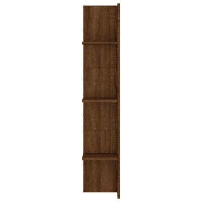 vidaXL Tv-meubel 152x22x113 cm bewerkt hout bruin eikenkleur