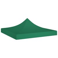 vidaXL Partytentdak 270 g/m² 3x3 m groen