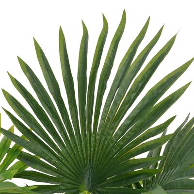 vidaXL Kunstplant met pot palm 70 cm groen