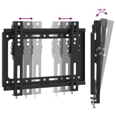 vidaXL Tv-beugel 14-42 inch scherm 30 kg Max VESA 200x200 mm