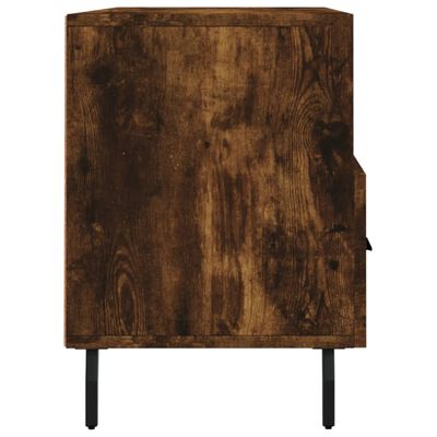 vidaXL Tv-meubel 102x36x50 cm bewerkt hout gerookt eikenkleurig